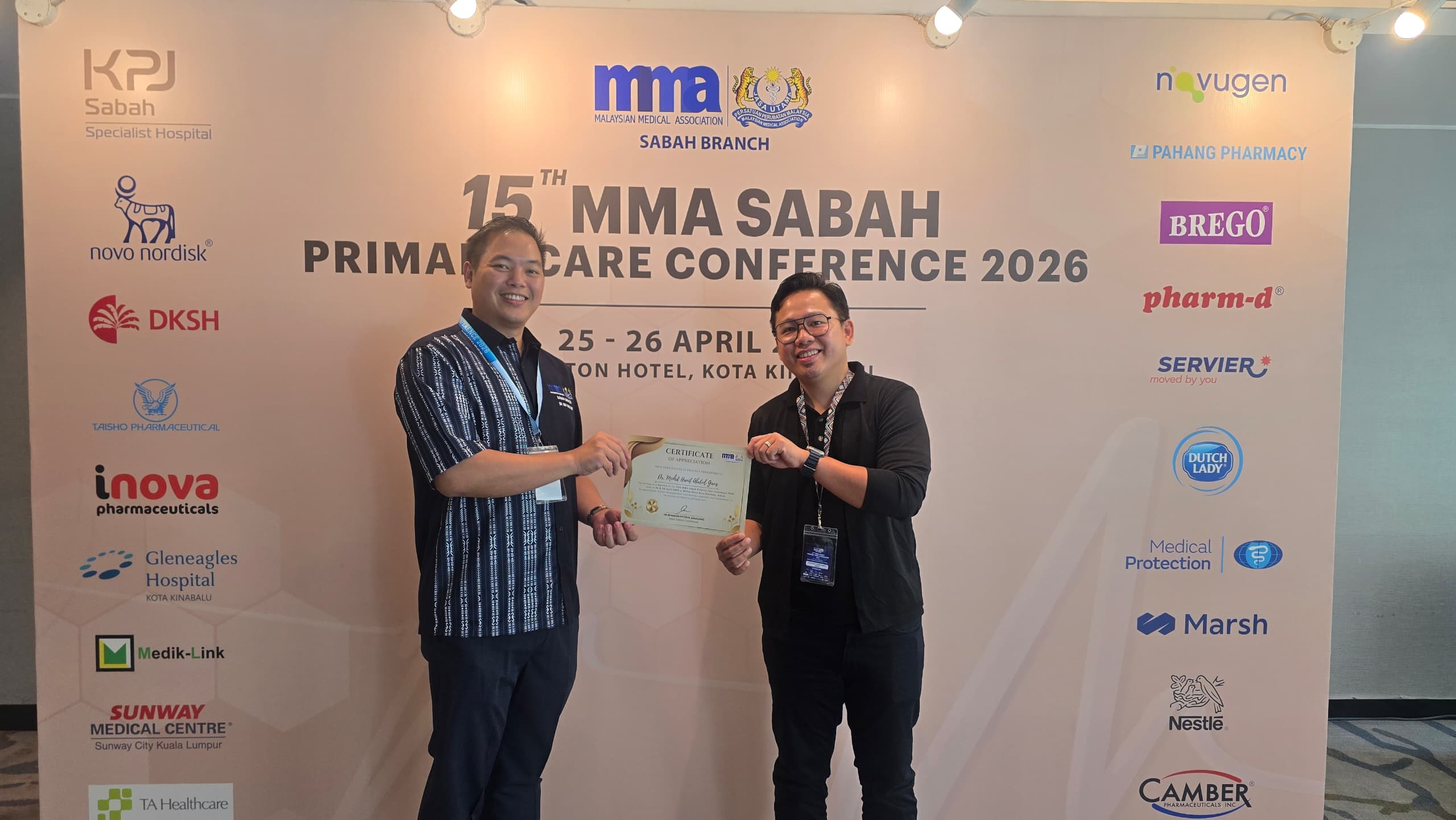 MAIA at the 15th MMA Sabah Primary Care Conference 2026